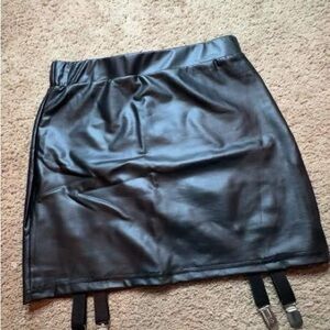 SHEIN Black Mini Pencil Skirt for Night Out